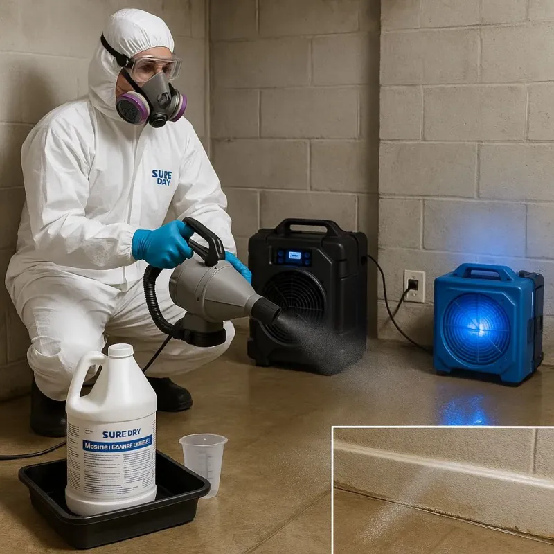 Sanitization and Odor Removal process in Mason, MI