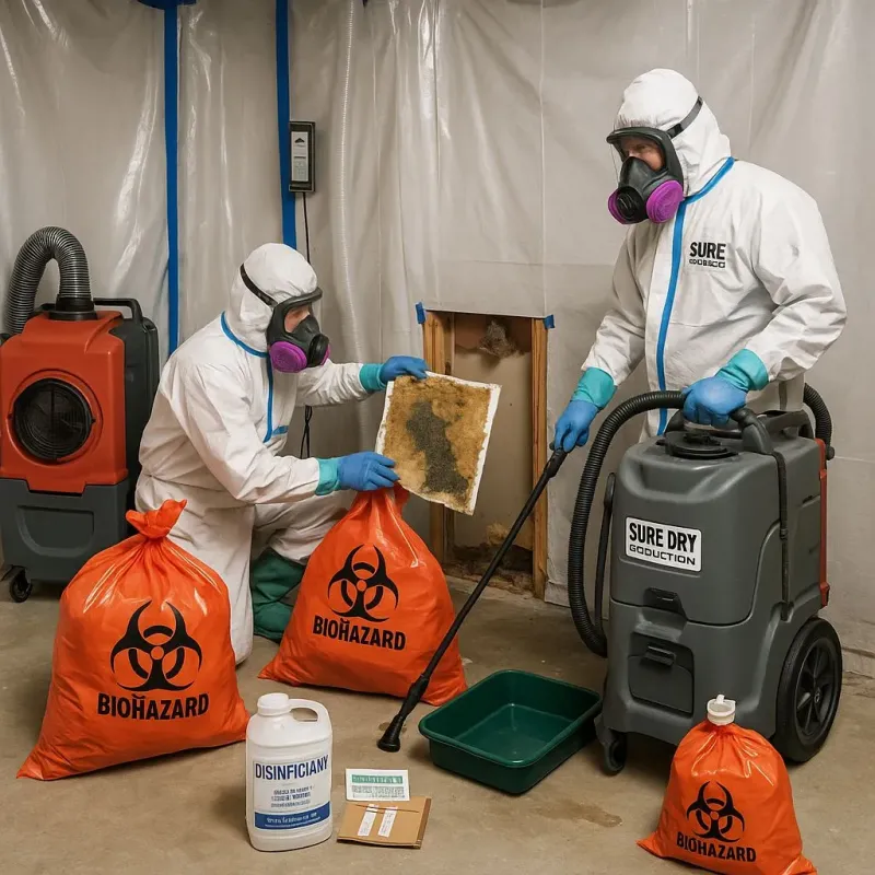Contaminated Water Handling Protocols process in Mason, MI