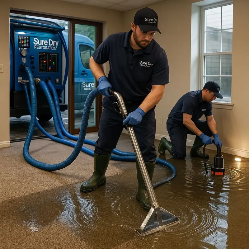 Water Extraction and Removal process in Mason, MI